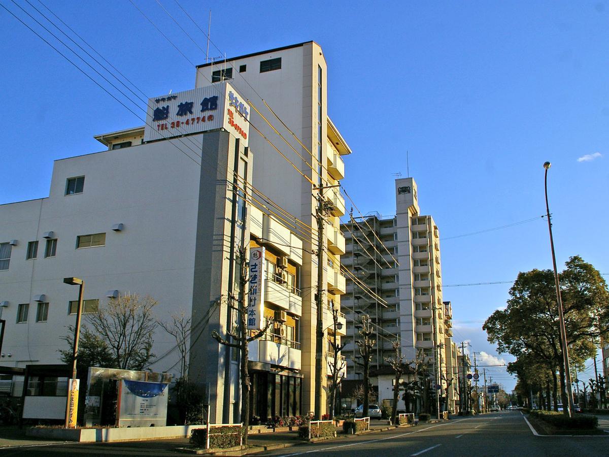 Business Hotel Sakigake Honkan Himeji Exteriör bild